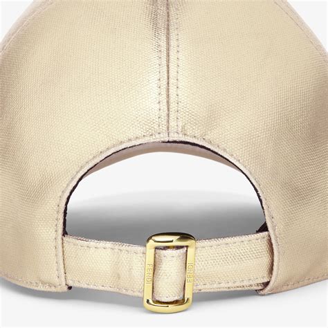 gorra fendi|Gorra Tejido Dorado .